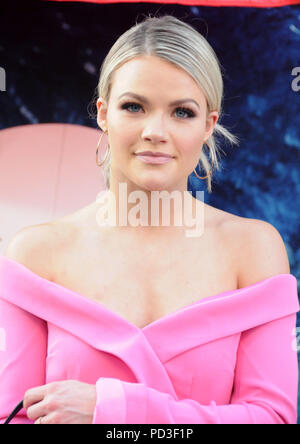 HOLLYWOOD, CA - AUGUST 6: Dancetelevision personality Witney Carson