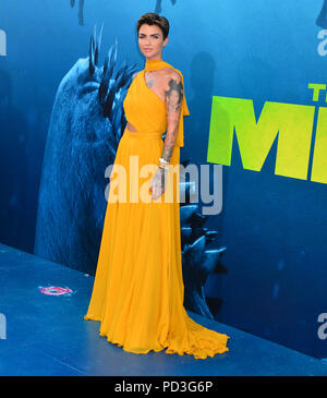 Meg Ruby Rosen Ruby Rose attending 'The Meg' premiere at the TCL Chinese Theatre on ...