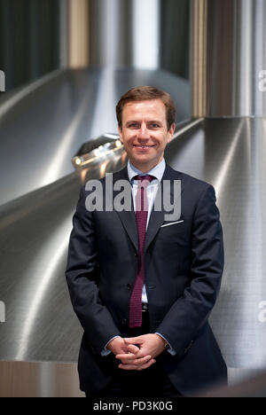 Duvel Moortgat brewery CEO Michel Moortgat (Breendonk, 18/03/2011) Stock Photo