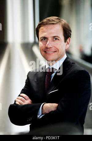 Duvel Moortgat brewery CEO Michel Moortgat (Breendonk, 18/03/2011) Stock Photo