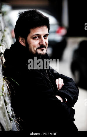 Belgian movie director Olivier Masset-Depasse (Belgium, 21/01/2011) Stock Photo