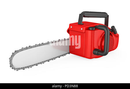 Chainsaw Isolated Stock Photo