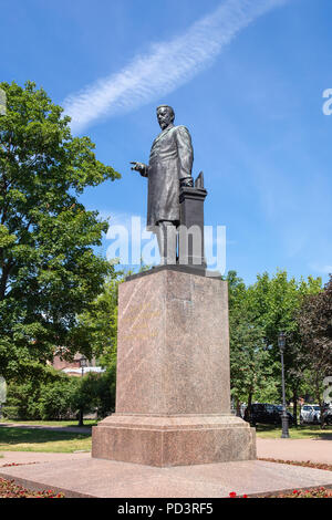 Monument to Popov Stock Photo