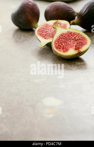 fresh ripened fig Stock Photo