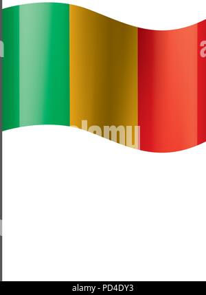 Mali flag. Vector Stock Vector