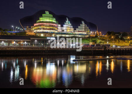 The Sage on the Quayside in Gateshead Stock Photo