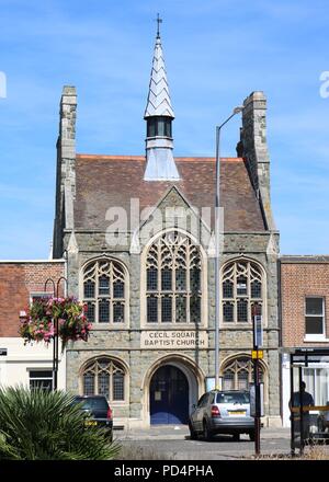 Cecil Square Baptist Church , Margate Town , Kent Stock Photo