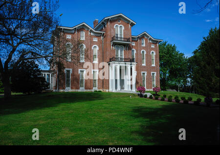 White Hall Mansion, Richmond Kentucky Stock Photo