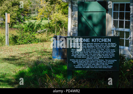 White Hall Mansion, home of Cassius M. Clay in Richmond Kentucky Stock Photo