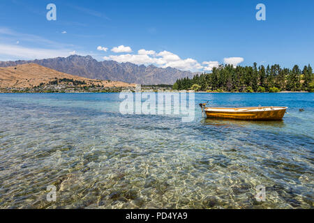 Queenstown Gardens, Queenstown Stock Photo