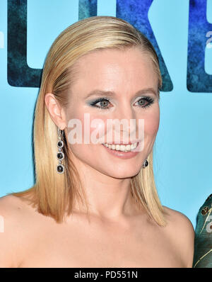 KRISTEN BELL American film actress in August 2018. Photo: Jeffrey Mayer Stock Photo