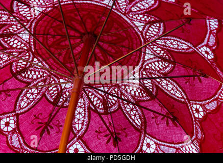 Venetian Parasol Venice Italy Stock Photo