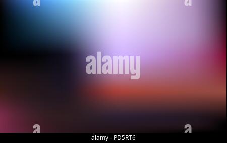 Blurred abstract glowing colorful background Stock Vector