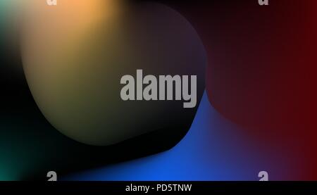 Blurred abstract glowing background Stock Vector
