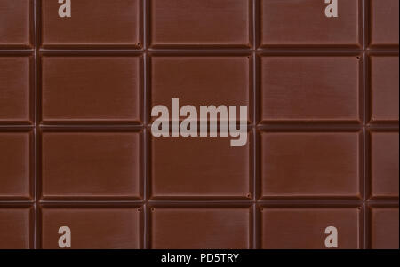 Tile of black milk chocolate isolated on white background Stock Photo