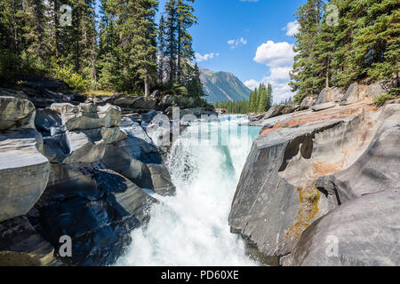 Numa Falls, Kootenay National Park, British Columbia, Canada Stock ...