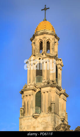 The historic Little Flower Basilica in San Antonio Stock Photo