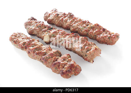 Indian lamb shish kofte kofta kebab Stock Photo