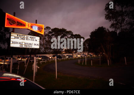 Dromana Drive in Cinema. Stock Photo