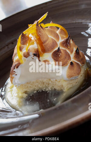 baked alaska dessert Stock Photo
