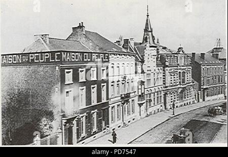 Ancienne maison du peuple. Stock Photo