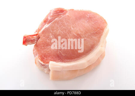 raw pork cuts Stock Photo