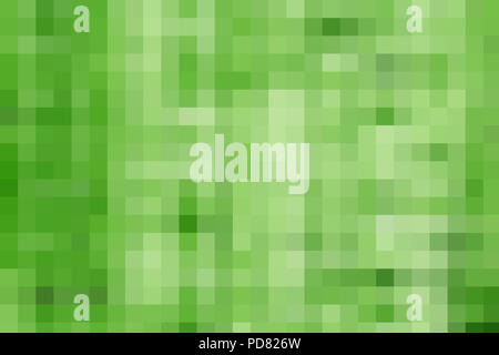 green pixel background Stock Photo