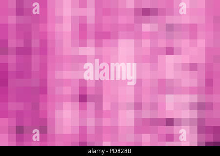 pink pixel background Stock Photo
