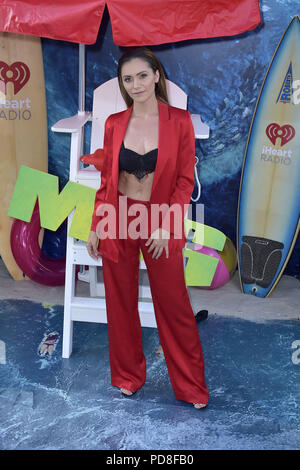 Los Angeles, California. 6th Aug, 2018. Alyson Stoner attending 'The Meg' premiere at the TCL Chinese Theatre on August 6, 2018 in Los Angeles, California. | Verwendung weltweit Credit: dpa/Alamy Live News Stock Photo