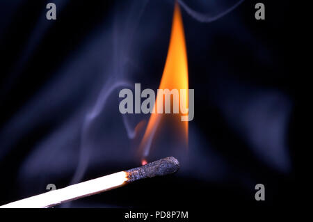 Match - Flame - Allumette - Flamme Stock Photo