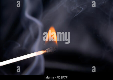 Match - Flame - Allumette - Flamme Stock Photo
