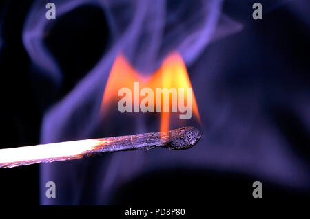 Match - Flame - Allumette - Flamme Stock Photo