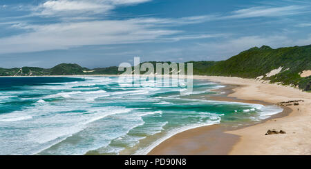 The beach at Brenton on Sea in South Africa. Stock Photo