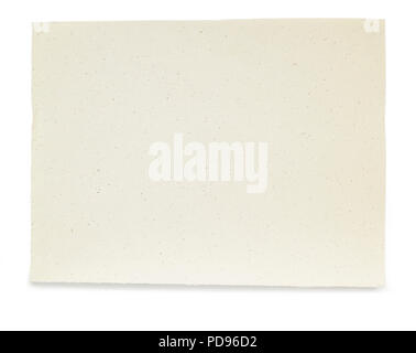 Sheet of white paper Stock Photo