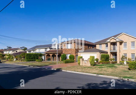 Housing in Taren Point, Sydney, New South Wales Stock Photo