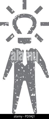 bulb AND head icon Stock Vector Image & Art - Alamy