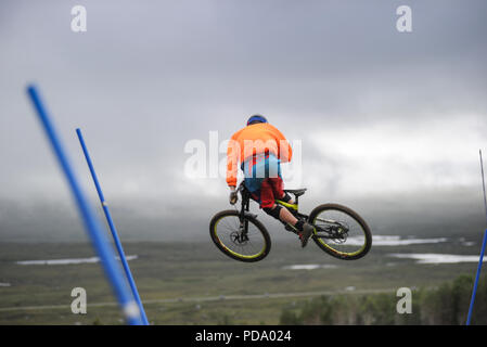 Hope Factory Racing Meall A Bhuiridh, Glencoe, Scotland, 22nd July 2018. Matthew Rushton ...