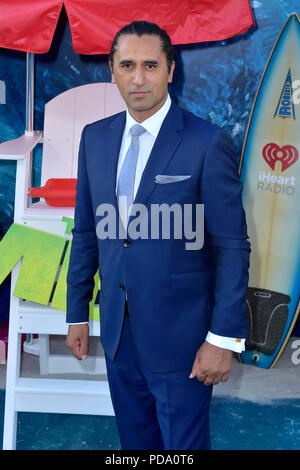 Travis Manawa attending 'The Meg' premiere at the TCL Chinese Theatre on August 6, 2018 in Los Angeles, California. Stock Photo