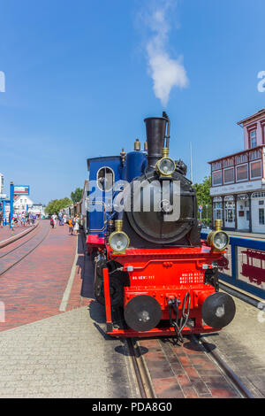 Locomotive of the Borkumer Kleinbahn Stock Photo - Alamy