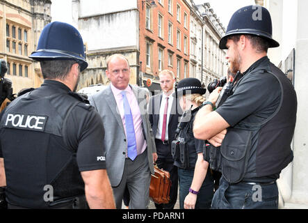 England cricketer Ben Stokes arrives at Bristol Crown Court accused of affray. Stock Photo