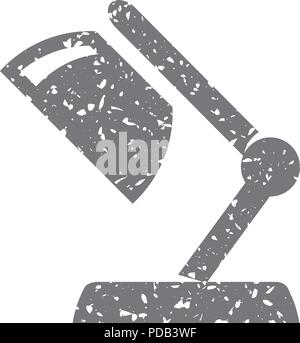 Grunge icon - Table lamp Stock Vector