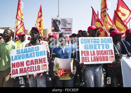 Rignano Garganico Foggia Italy 8th Aug 2018 Europe Italy