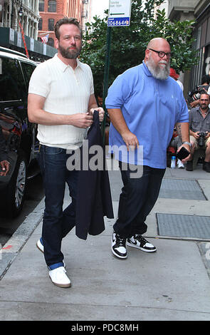 NEW YORK, NY August 07, 2018 Dallas Roberts at Build Series to talk new NetFlix original iNSATIABLE  A Coming of Rage Story in New York. August 07, 2018 Credit:RW/MediaPunch Stock Photo