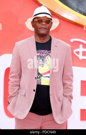 The UK Premiere of 'Incredibles 2' held at the BFI Southbank - Arrivals  Featuring: Samuel L. Jackson Where: London, United Kingdom When: 08 Jul 2018 Credit: Mario Mitsis/WENN.com Stock Photo