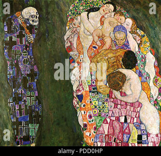 gustav klimt death and life 1915