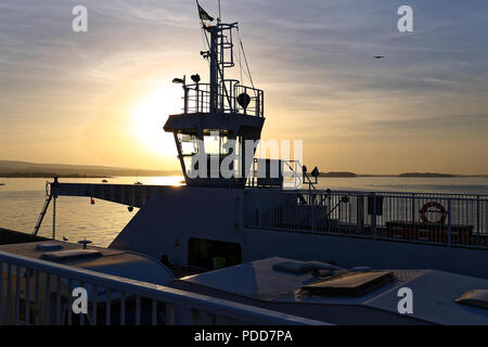 The Bournemouth-Swanage Motor Road and Ferry, Sandbanks Ferry. UK Stock Photo