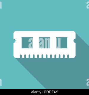 RAM Memory cards vector illustration. Graphic design icon Stock Vector