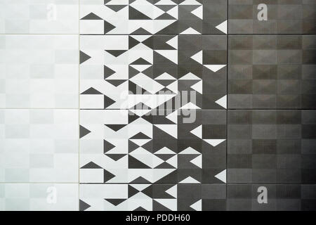 ceramic tile, seamless texture square dark gray Stock Photo