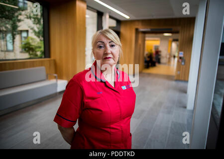 Sister Joann McCullagh at Omagh Hospital, who is a nurse that treated victims of the Omagh bombing at the Tyrone County Hospital in 1998. The sister has recalled that day as the darkest of her life. Stock Photo