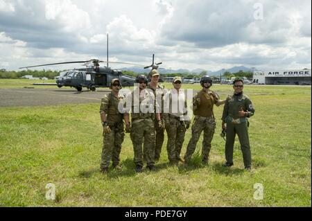 Paf Rescue U.S. Air Force and Philippine Air Force pararescue teams conduct mass ...